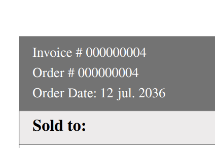 Bug en fecha factura Magento2