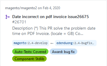 Parche disponible en Magento2