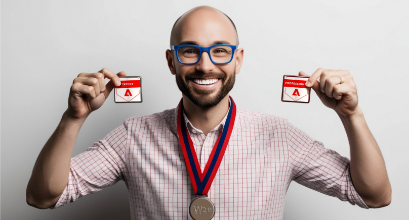 Certificados en Adobe Commerce Expert y Professional