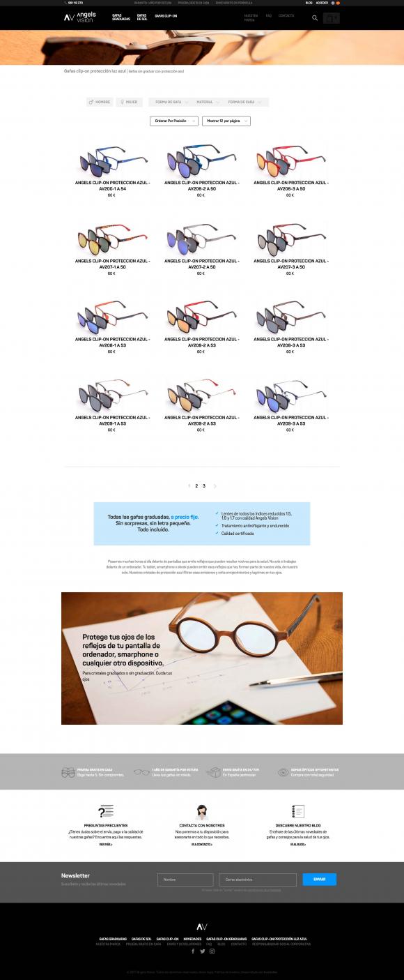 Listado de productos