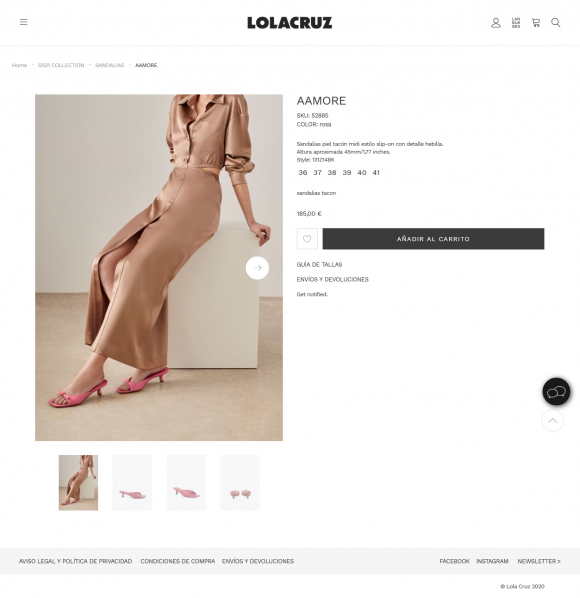 Ficha producto Magento2