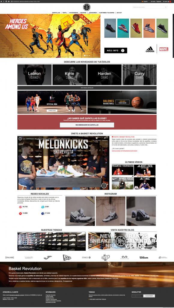 BasketRevolution home