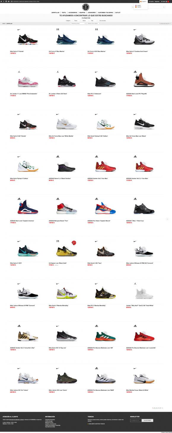 BasketRevolution list