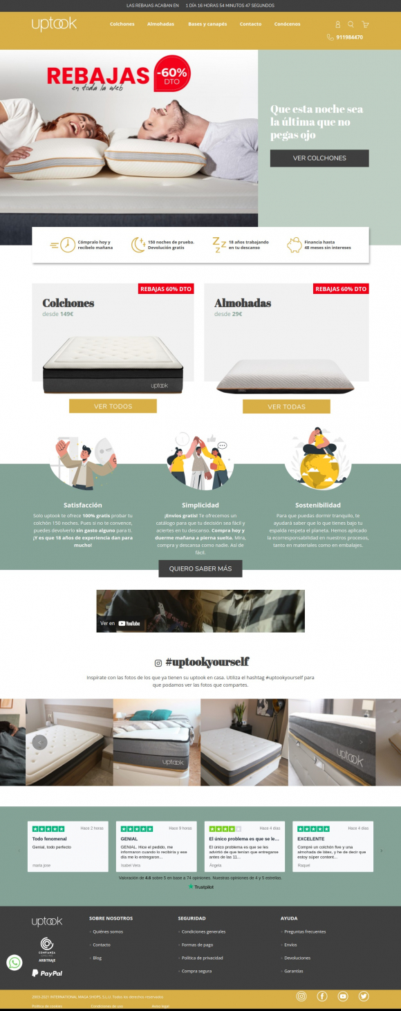 Home ecommerce Uptook